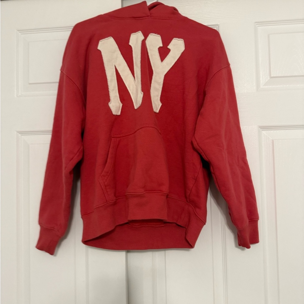 Pacsun red NY hoodie